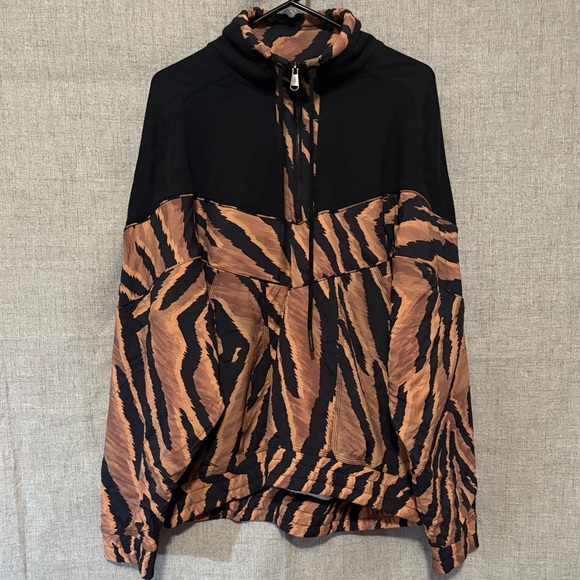 FP Movement by Free People Walk the Line Tiger Print Pullover - Picture 1 of 10